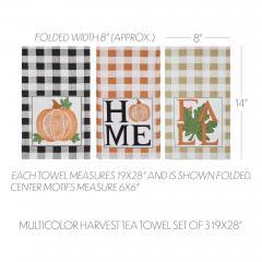84005-Annie-Check-Multicolor-Harvest-Tea-Towel-Set-of-3-image-2