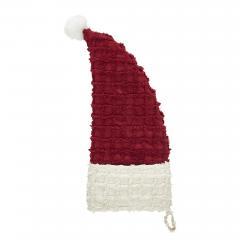 54515-Kringle-Chenille-Santa-Hat-Stocking-9.5x20-image-2