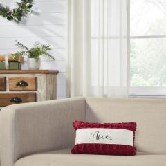54522-Kringle-Chenille-Naughty-and-Nice-Pillow-7x13-image-2