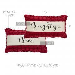 54522-Kringle-Chenille-Naughty-and-Nice-Pillow-7x13-image-5