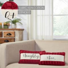 54522-Kringle-Chenille-Naughty-and-Nice-Pillow-7x13-image-6