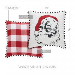 84081-Annie-Red-Check-Vintage-Santa-Pillow-18x18-image-4