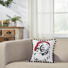 84082-Annie-Red-Check-Vintage-Santa-Pillow-12x12-image-1
