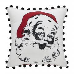 84082-Annie-Red-Check-Vintage-Santa-Pillow-12x12-image-2