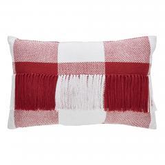 84085-Annie-Red-Check-Fringed-Pillow-14x22-image-2