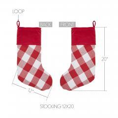 84087-Annie-Red-Check-Stocking-12x20-image-3