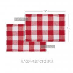 84092-Annie-Red-Check-Placemat-Set-of-2-13x19-image-4