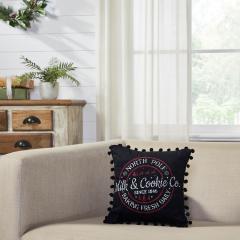 84098-Annie-Black-Check-Milk-and-Cookies-Pillow-12x12-image-1