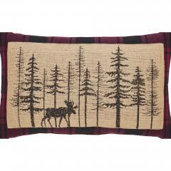 84103-Cumberland-Red-Black-Plaid-Winter-Forest-Pillow-14x22-image-6