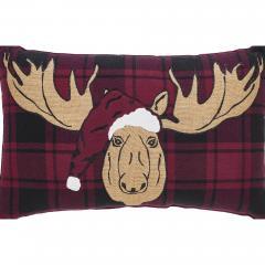 84104-Cumberland-Red-Black-Plaid-Holiday-Moose-Pillow-14x22-image-6