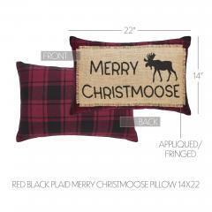 84105-Cumberland-Red-Black-Plaid-Merry-Christmoose-Pillow-14x22-image-4