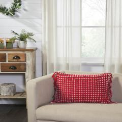 84137-Gallen-Red-White-Pillow-Fringed-14x22-image-1