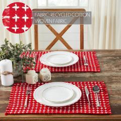 84139-Gallen-Red-White-Placemat-Set-of-2-Fringed-13x19-image-5