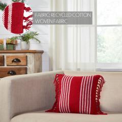 84145-Arendal-Red-Stripe-Pillow-Fringed-12x12-image-5