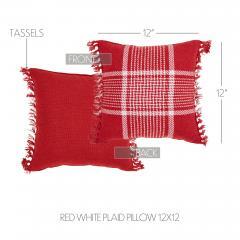 84153-Eston-Red-White-Plaid-Pillow-Fringed-12x12-image-4