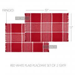 84154-Eston-Red-White-Plaid-Placemat-Set-of-2-Fringed-13x19-image-4