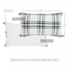 84160-Harper-Plaid-Green-White-Pillow-Fringed-14x22-image-4