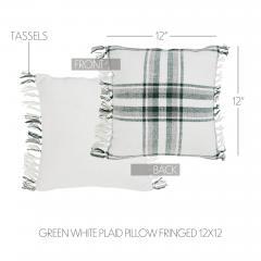84161-Harper-Plaid-Green-White-Pillow-Fringed-12x12-image-4