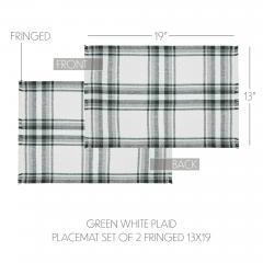 84162-Harper-Plaid-Green-White-Placemat-Set-of-2-Fringed-13x19-image-4