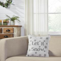 84178-Yuletide-Burlap-Antique-White-Snowflake-Let-It-Snow-Pillow-12x12-image-1