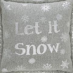 84188-Yuletide-Burlap-Dove-Grey-Snowflake-Let-It-Snow-Pillow-12x12-image-6