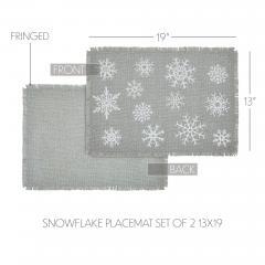 84193-Yuletide-Burlap-Dove-Grey-Snowflake-Placemat-Set-of-2-13x19-image-5