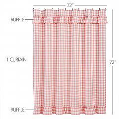 83370-Annie-Buffalo-Coral-Check-Ruffled-Shower-Curtain-72x72-image-4