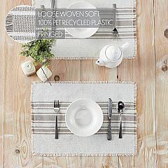 83461-Antique-White-Stripe-Dove-Grey-Indoor-Outdoor-Placemat-Set-of-6-13x19-image-6