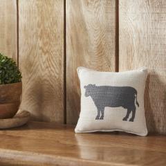 84349-Finders-Keepers-Cow-Silhouette-Pillow-6x6-image-1