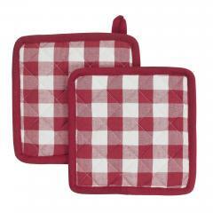 84836-Annie-Buffalo-Check-Red-Pot-Holder-Set-of-2-8x8-image-2