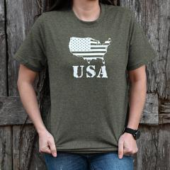 84310-USA-T-Shirt-Military-Melange-XL-image-1