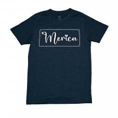 84335-Merica-T-Shirt-Navy-Melange-XL-image-2
