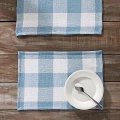 84717-Annie-Buffalo-Check-Blue-Placemat-Set-of-2-13x19-image-1