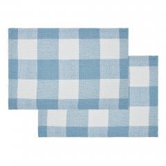 84717-Annie-Buffalo-Check-Blue-Placemat-Set-of-2-13x19-image-2