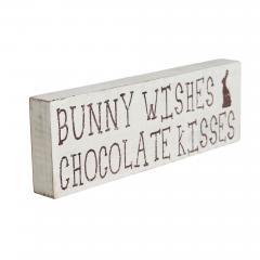 84966-Bunny-Wishes-Chocolate-Kisses-Wooden-Sign-4x12-image-4