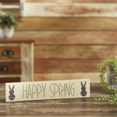 84970-Happy-Spring-Wooden-Sign-3x14-image-1
