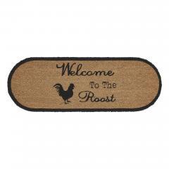 84271-Down-Home-Welcome-to-the-Roost-Coir-Rug-Oval-17x48-image-2