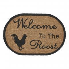 84272-Down-Home-Welcome-to-the-Roost-Coir-Rug-Oval-20x30-image-2