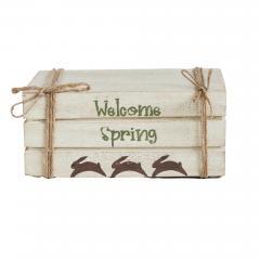 84976-Welcome-Spring-Faux-Book-Stack-2.5x6x4-image-2