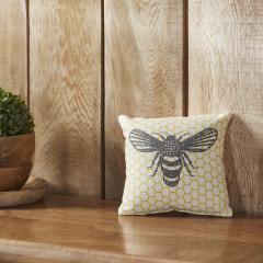 84445-Buzzy-Bees-Bee-Pillow-6x6-image-1