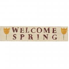 84978-Welcome-Spring-Wooden-Sign-3x14-image-2