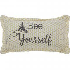 84449-Buzzy-Bees-Bee-Yourself-Pillow-7x13-image-2