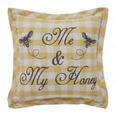 84450-Buzzy-Bees-Me-My-Honey-Pillow-9x9-image-2