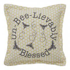84451-Buzzy-Bees-Un-Bee-Lievably-Blessed-Pillow-9x9-image-2