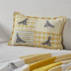 84452-Buzzy-Bees-Patchwork-Bee-Pillow-9.5x14-image-1