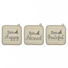 84460-Buzzy-Bees-Pot-Holder-Set-of-3-8x8-image-2