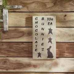 84968-Chocolate-Bunnies-Wooden-Sign-15x8-image-1