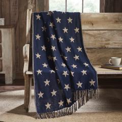 84523-My-Country-Jacquard-Stars-Woven-Throw-50x60-image-1