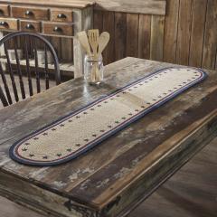 84540-My-Country-Oval-Runner-Stencil-Stars-12x60-image-1