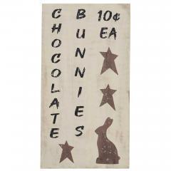 84968-Chocolate-Bunnies-Wooden-Sign-15x8-image-2